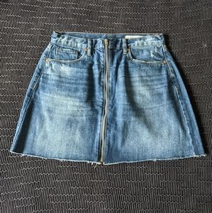 BlankNYC Denim Center-Zip Skirt 28